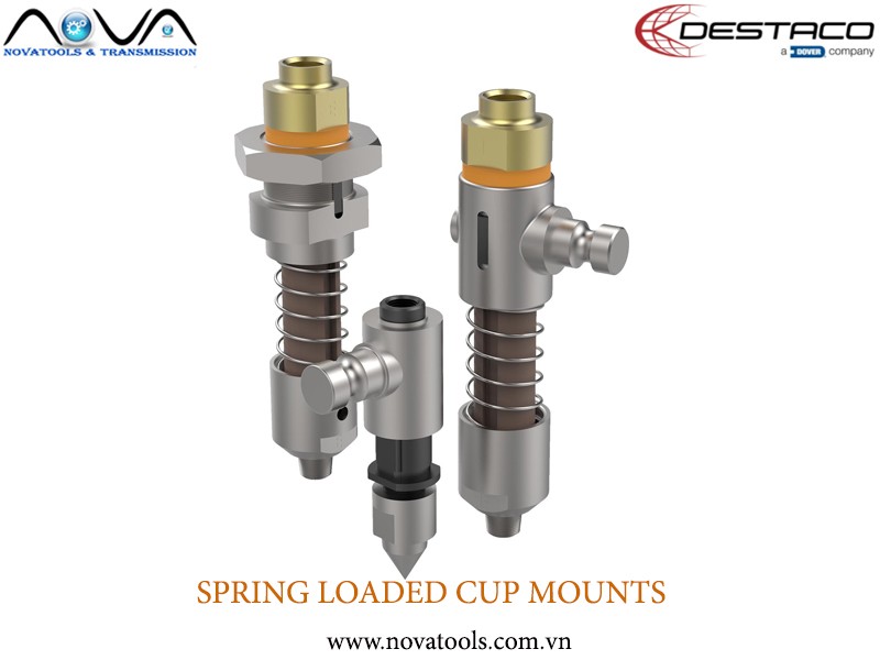 SPRING LOADED VACUUM CUP MOUNT